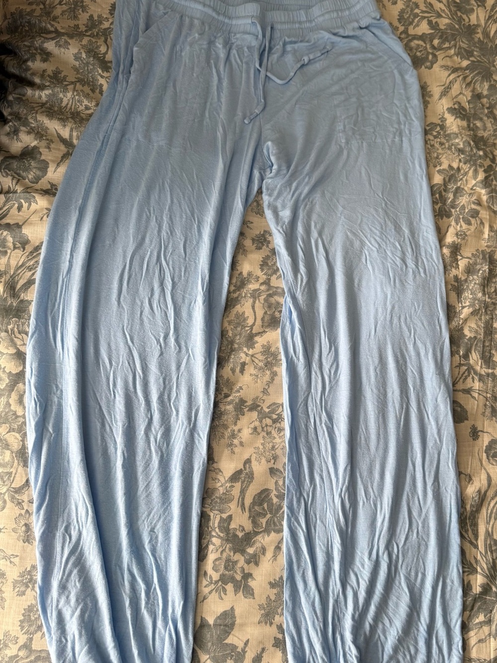 stars above Light Blue Pajama Lounge Pants